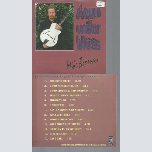 CD--MIKE BROSNAN DOWN UNDER BLUES