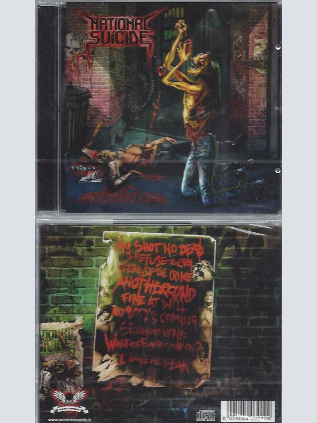 CD-- National Suicide ‎– Anotheround