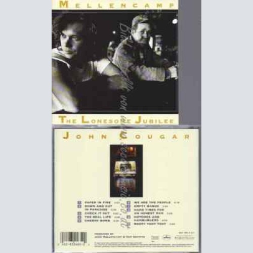 CD--JOHN MELLENCAMP | --THE LONESOME JUBILEE