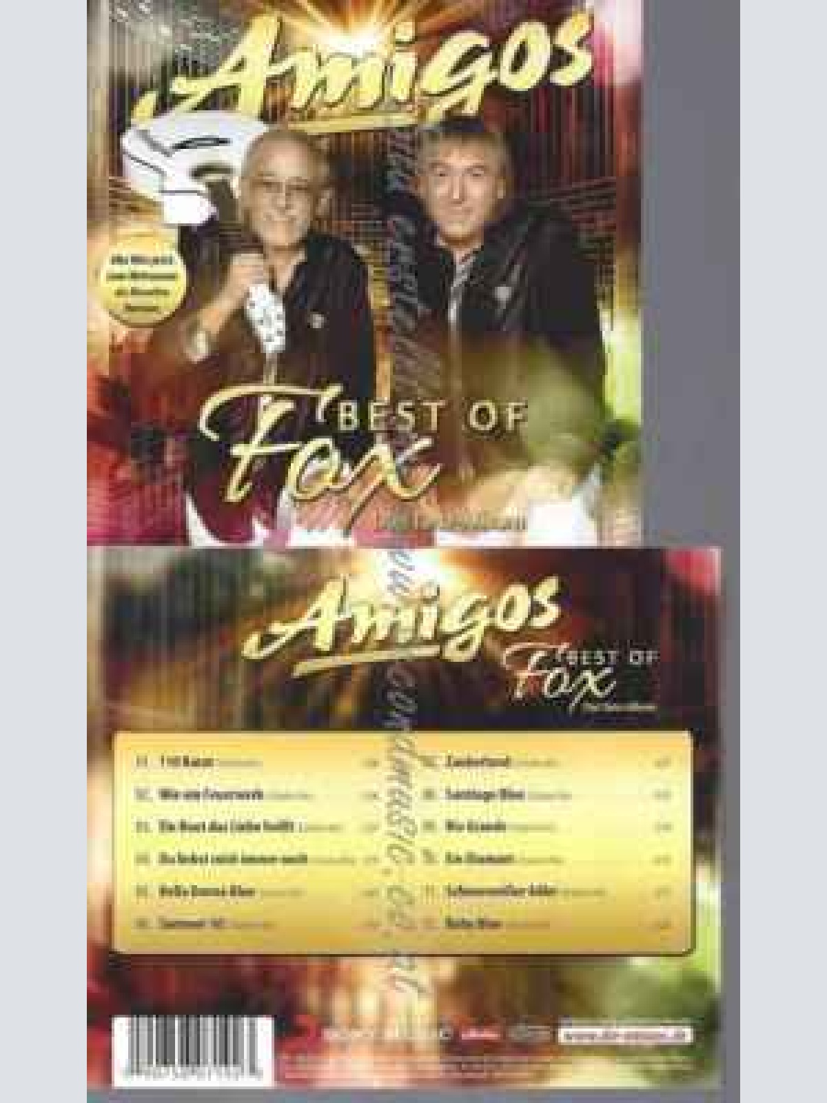 CD--AMIGOS | --BEST OF FOX - DAS TANZALBUM