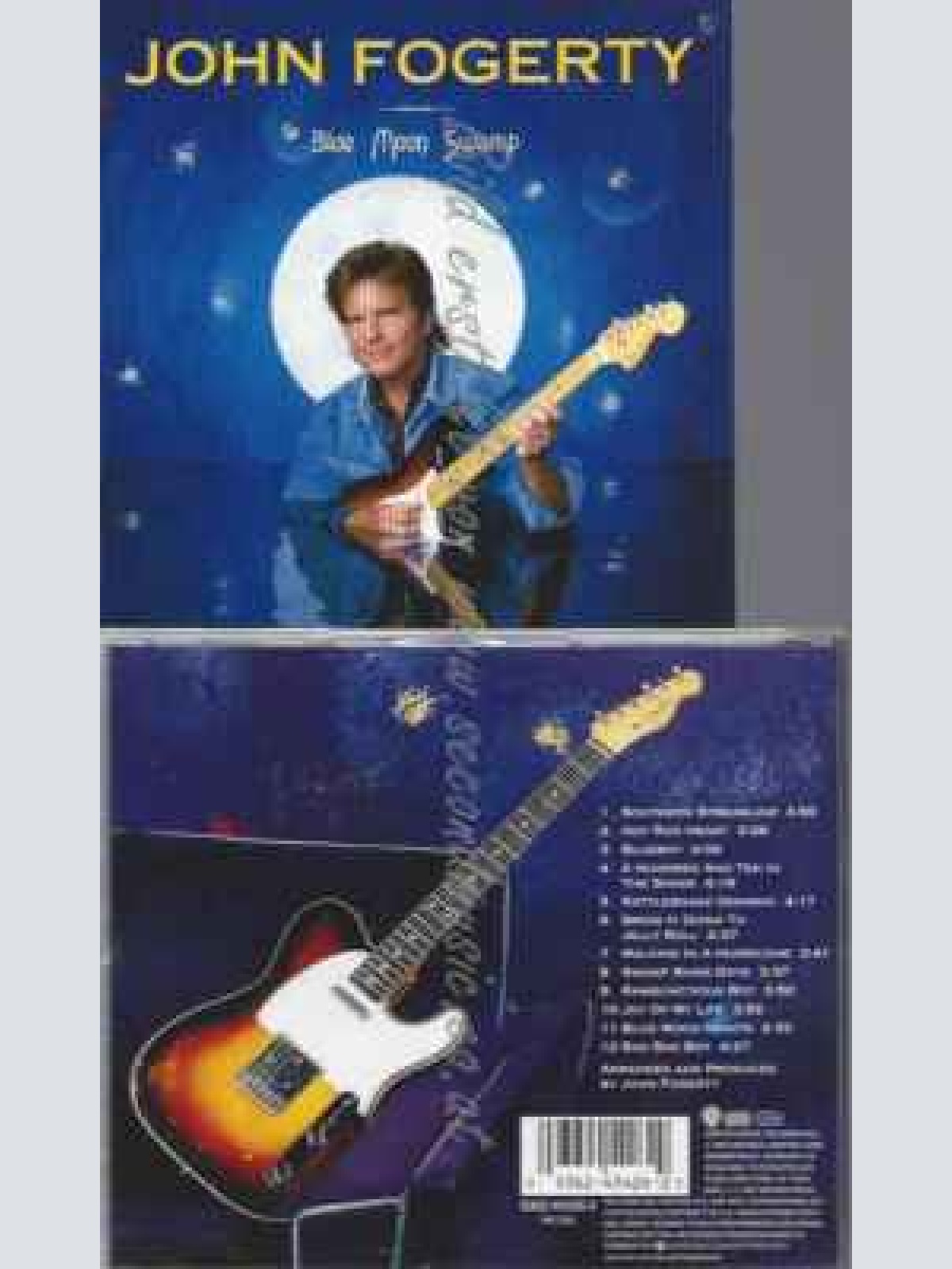 CD--  JOHN FOGERTY | --BLUE MOON SWAMP