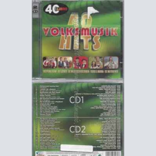CD--40 Volksmusik Hits