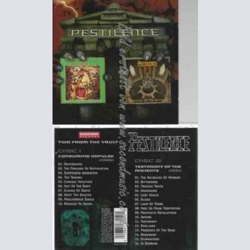 CD--estimony of the Ancients/ Pestilence | --Consuming Impulse