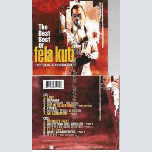 CD--est of/ Fela Kuti | --The Black President