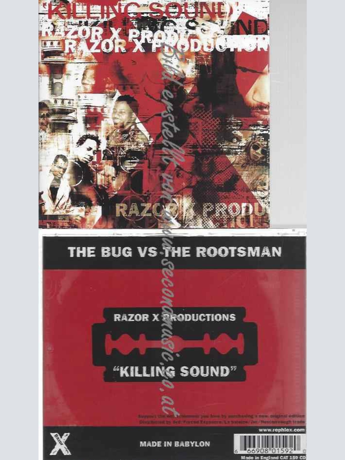 CD--Razor X Productions | --Killing Sound