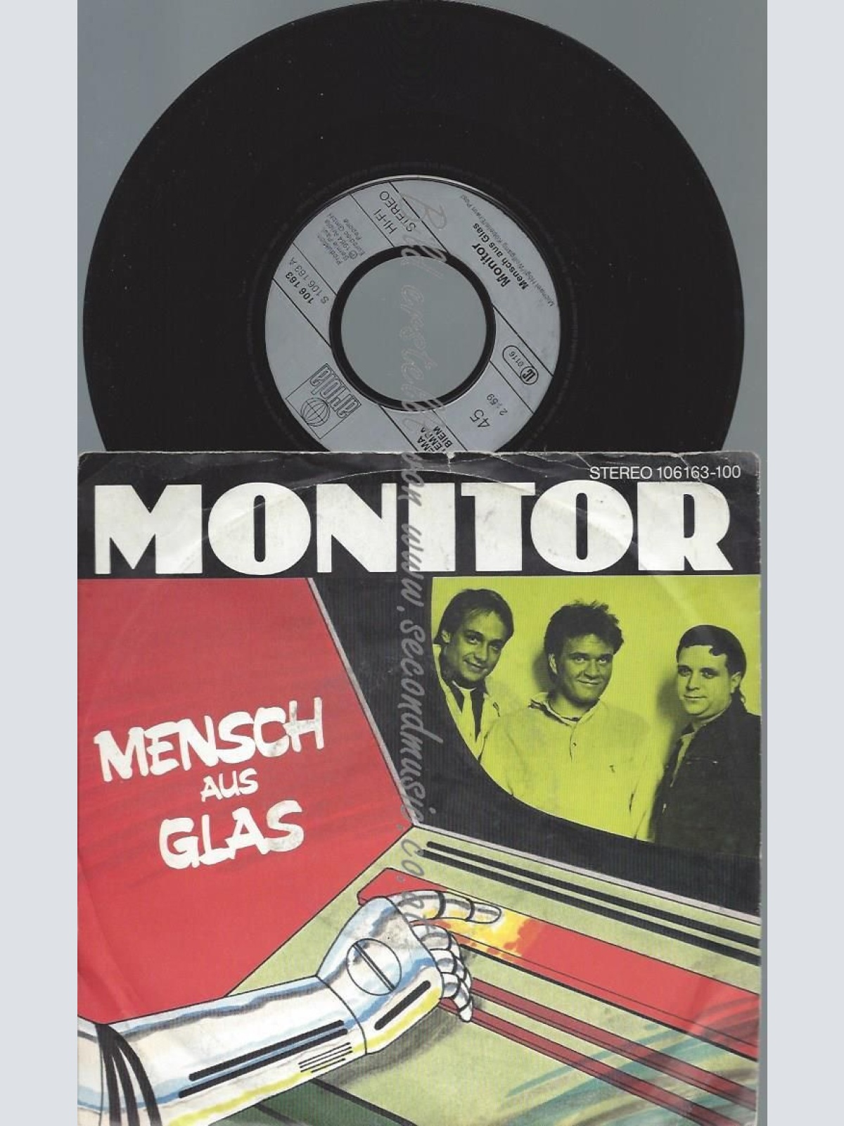 7"   Monitor    Mensch Aus Glas