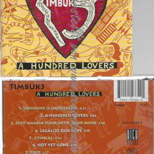 CD--Timbuk  | --A Hundred Lovers