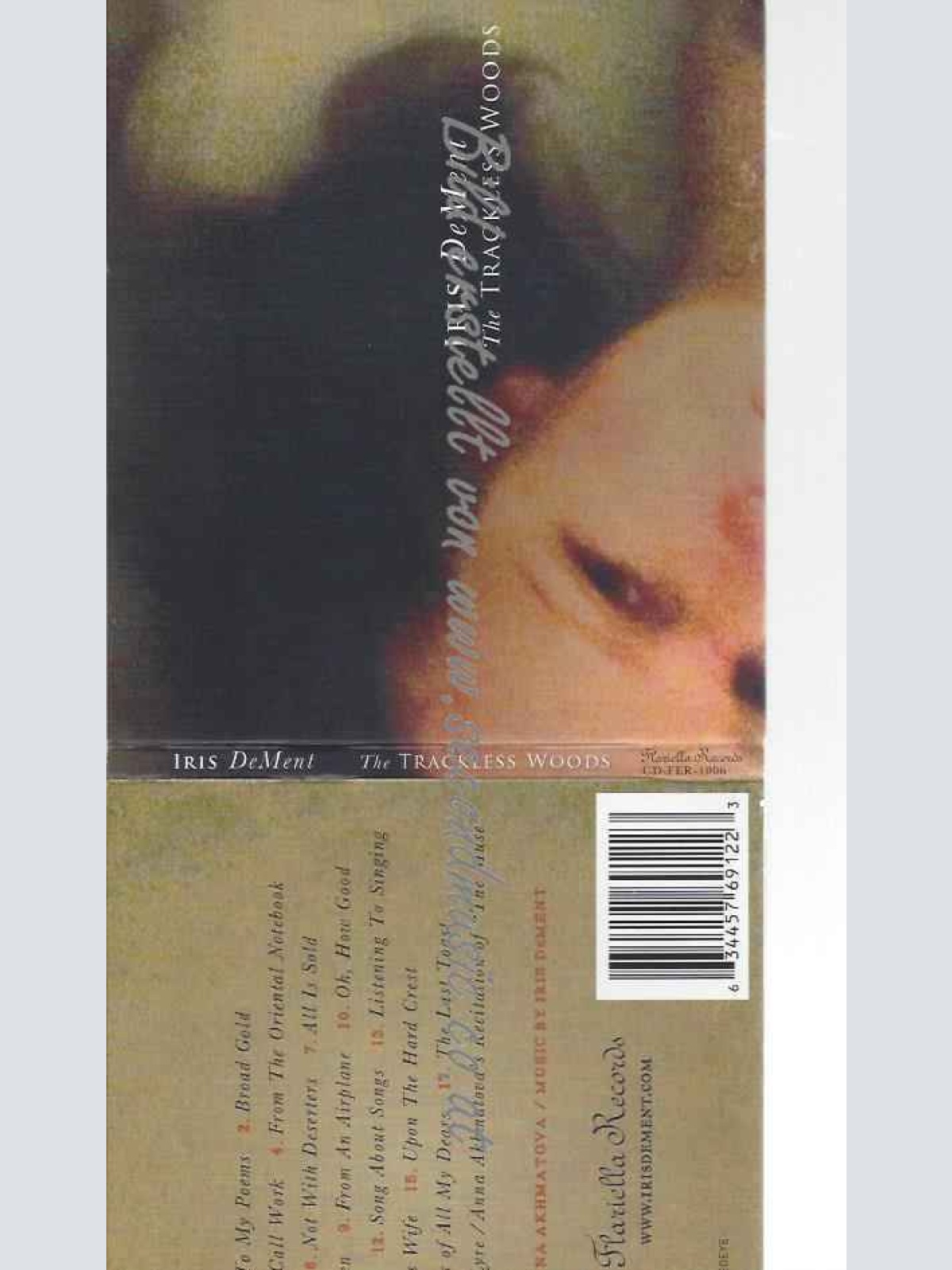 CD--Iris DeMent | --Trackless Woods