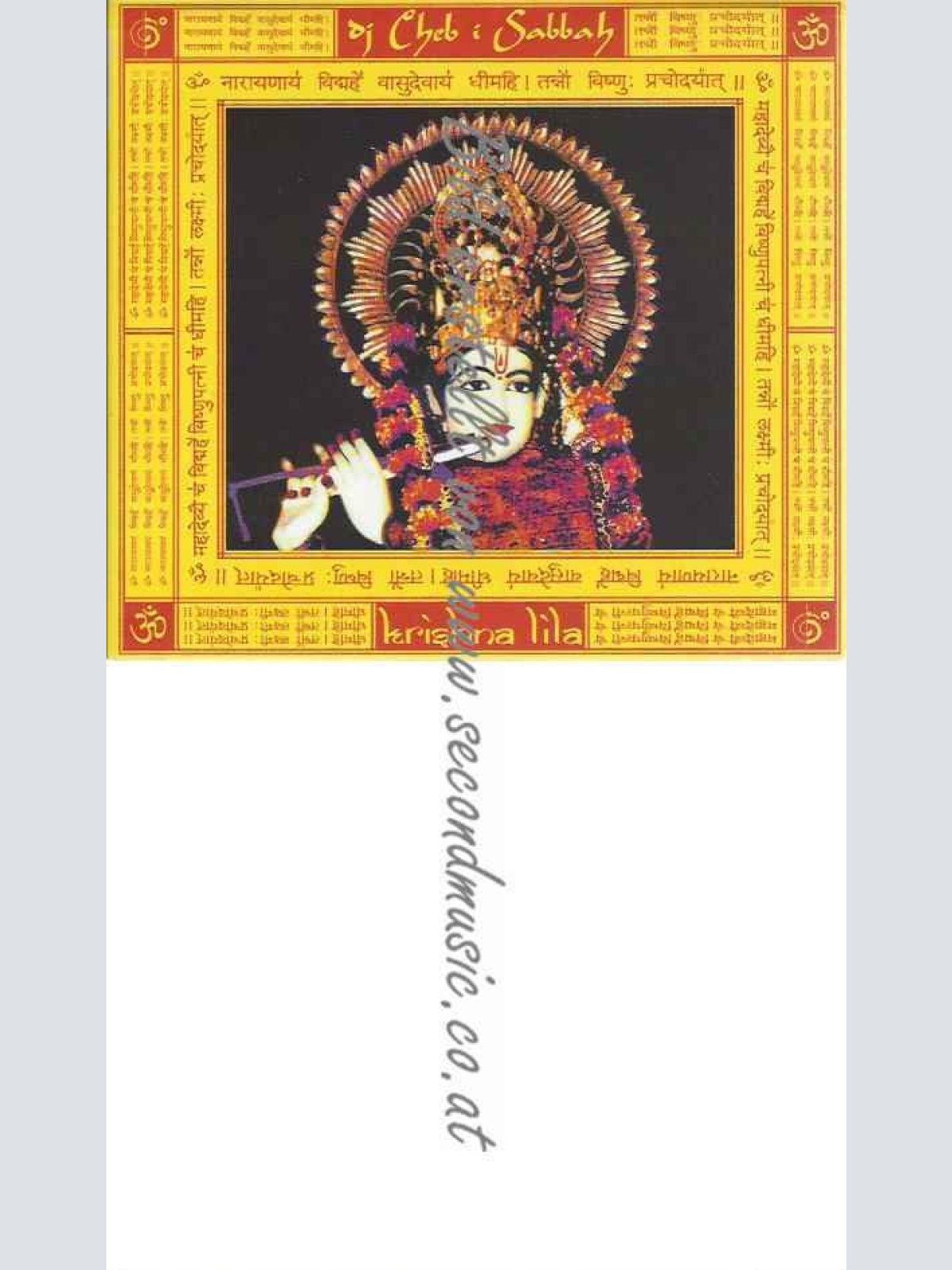 CD--DJ Cheb I Sabbah | --Krishna Lila