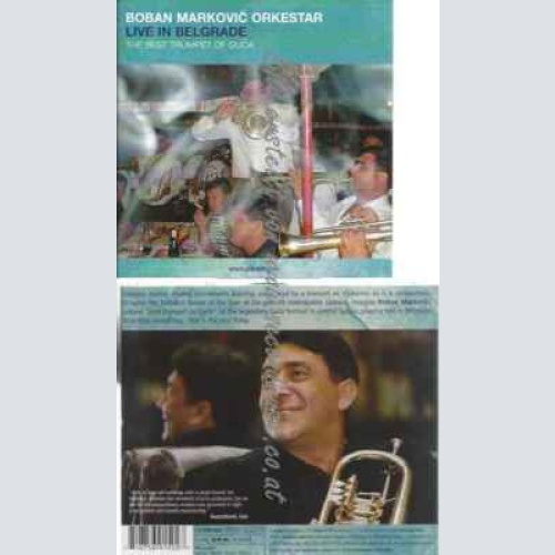 CD--Boban Markovic | --Live in Belgrade
