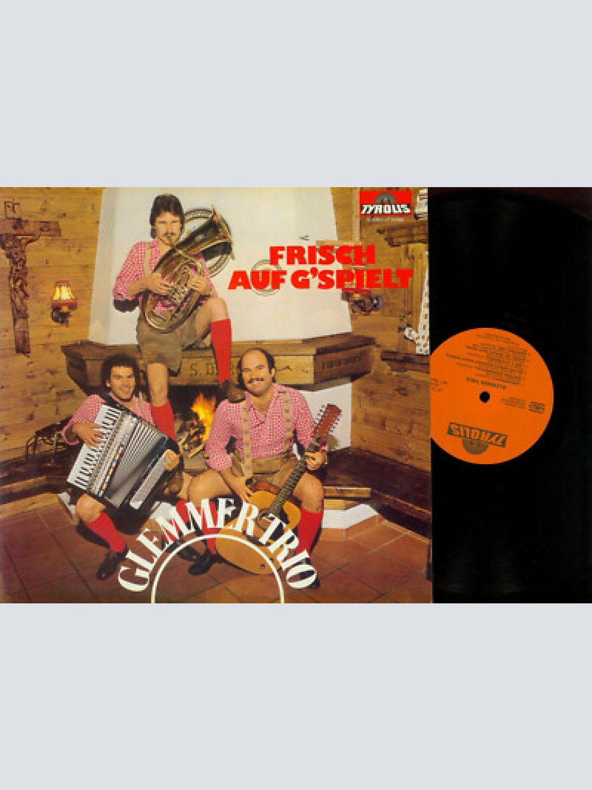 LP-- GLEMMER TRIO FRISCH AUF G'SPIELT
