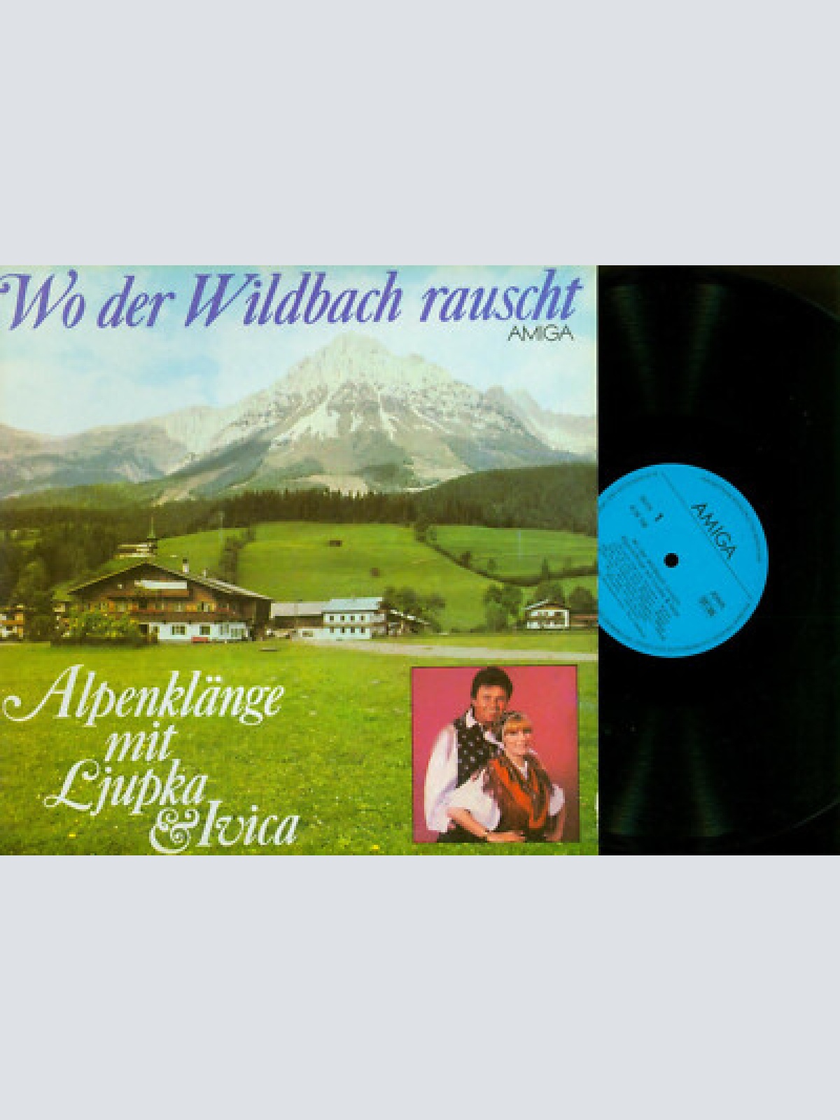 LP--  Wo Der Wildbach Rauscht - Alpenklänge Mit Ljupka & Ivica