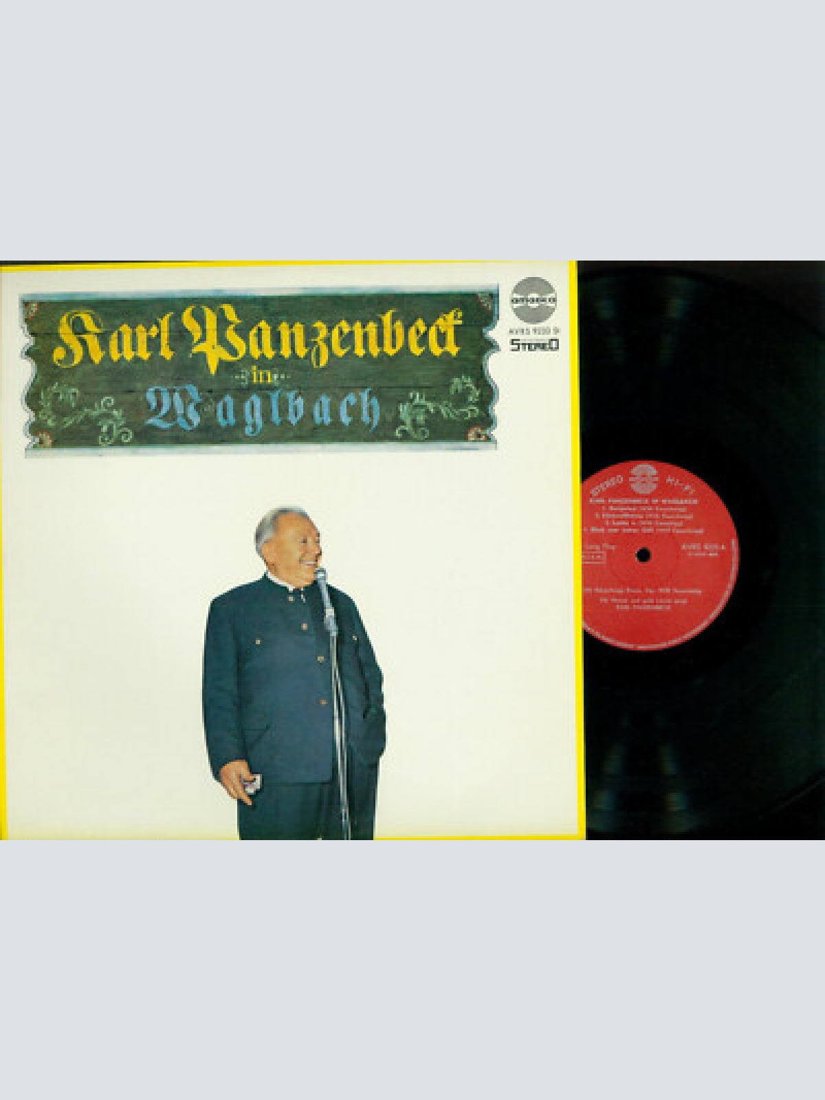 LP-- KARL PANZENBECK IN WAGLBACH KEUSCHNIGG BUAM