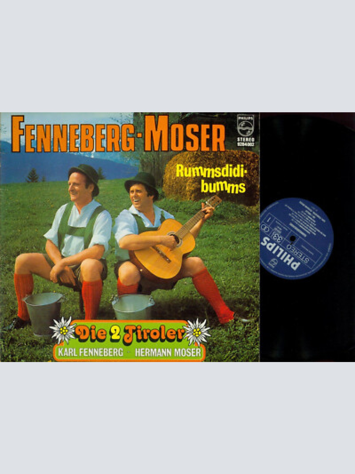 LP-- Die 2 Tiroler Karl Fenneberg ~ Hermann Moser  Rummsdidi-bumms