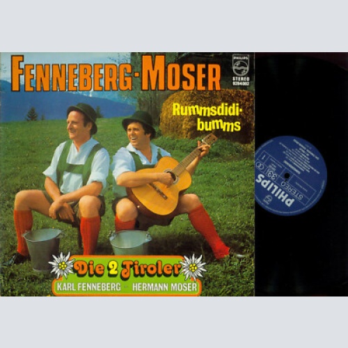LP-- Die 2 Tiroler Karl Fenneberg ~ Hermann Moser  Rummsdidi-bumms