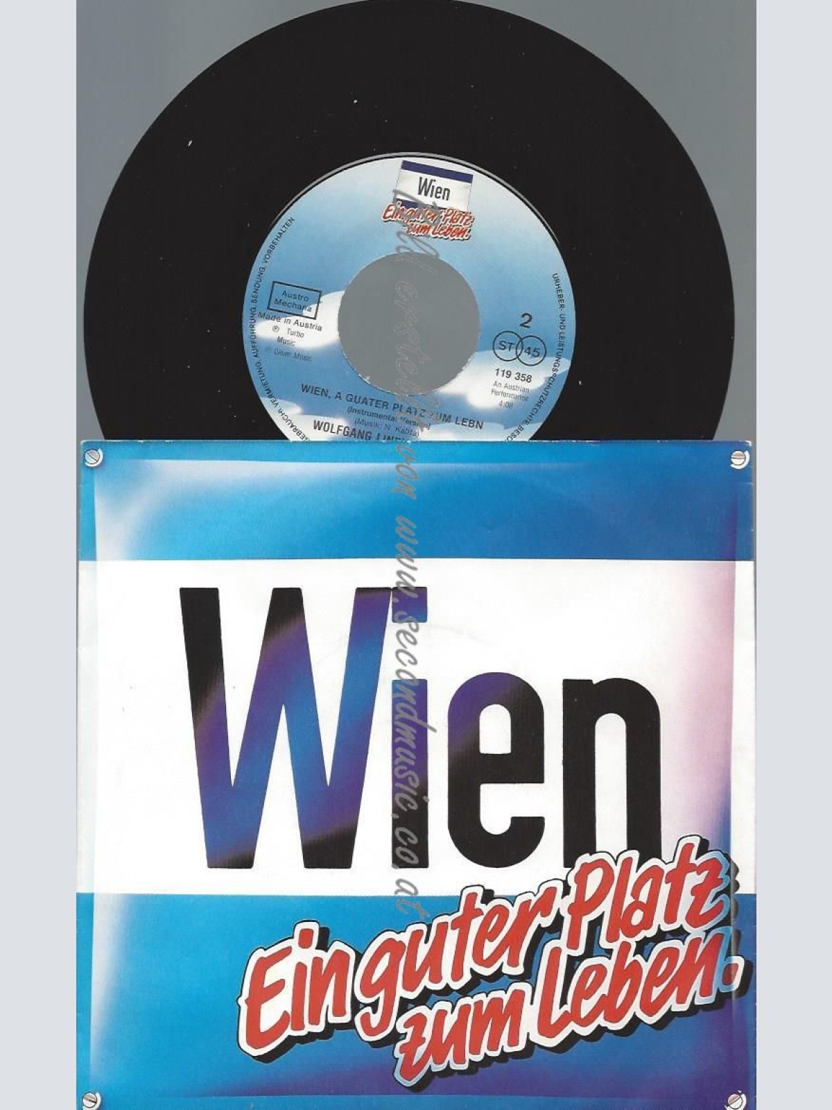 7"  Nickerbocker / Wolfgang Lindner-Big Band  Wien - Ein Guter Platz Zum Lebe