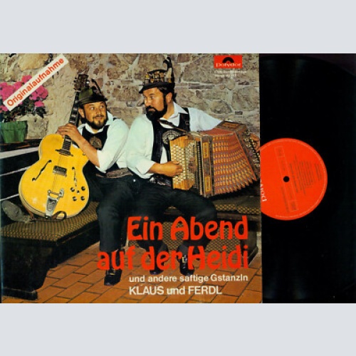 LP--KLAUS UND FERDL EIN ABEND AUF DER HEIDI  // CLUB
