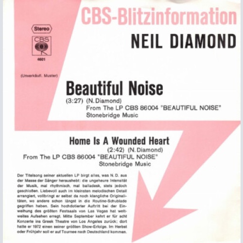 7", Single, Promo Neil Diamond - Beautiful Noise