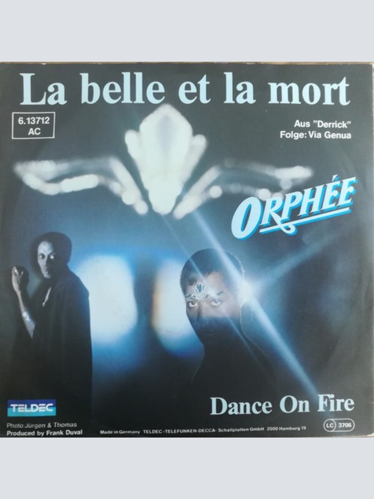7", Single, Promo Orphée - La Belle Et La Mort