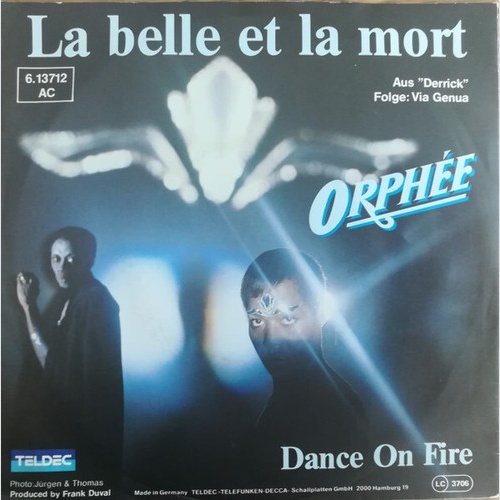 7", Single, Promo Orphée - La Belle Et La Mort