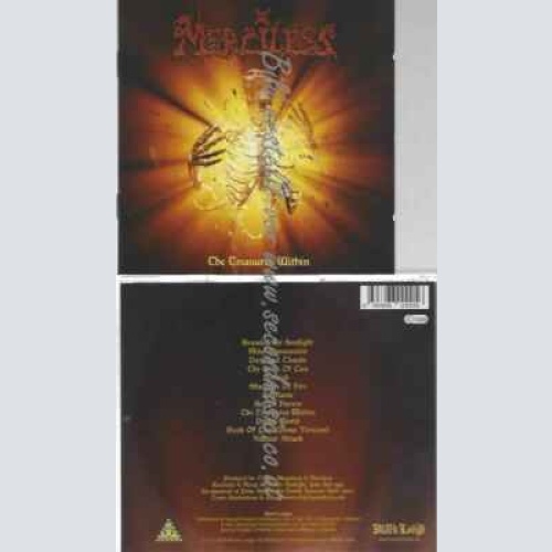 CD--Merciless--The Treasures Within by MERCILESS