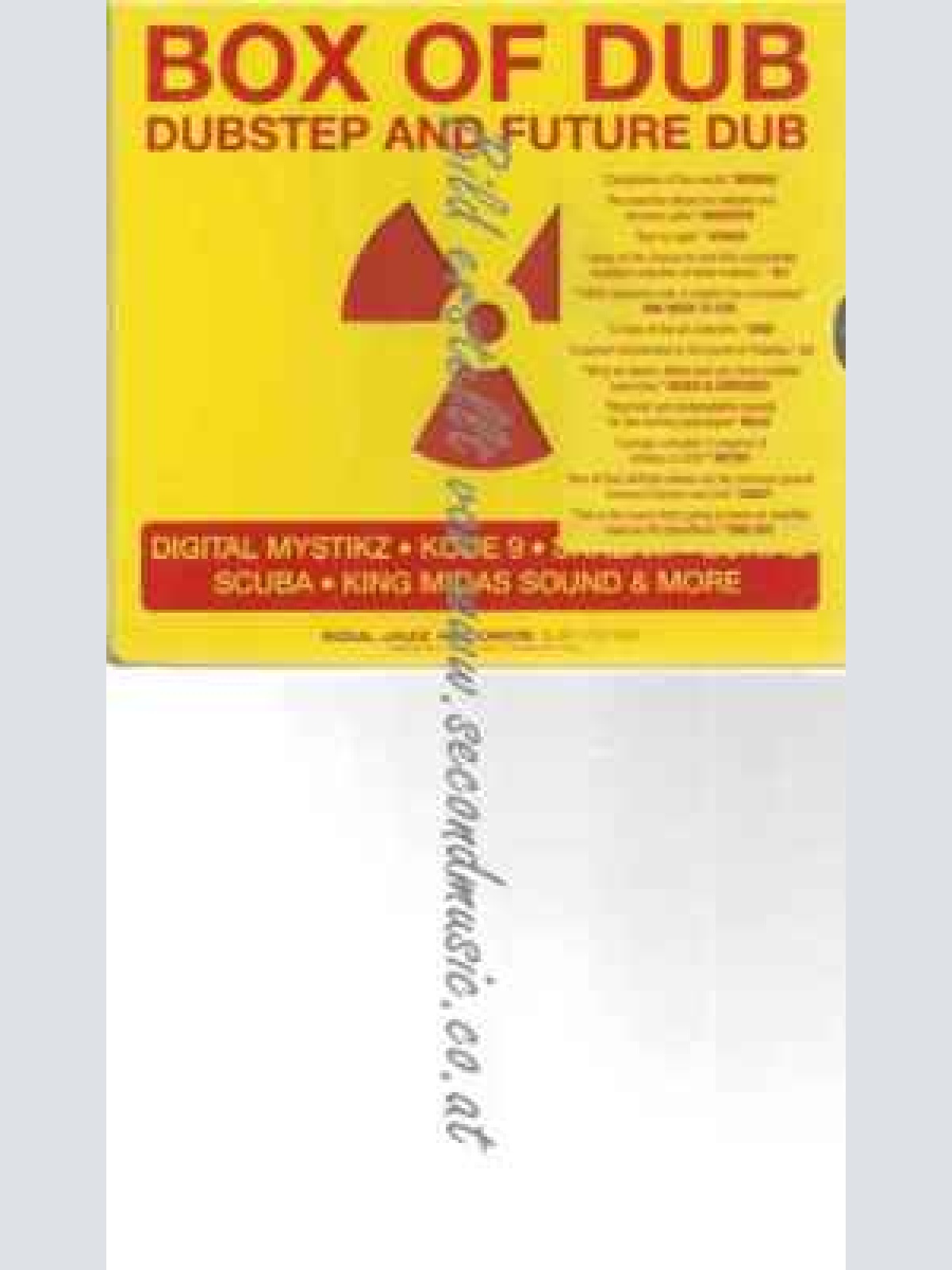 CD--Soul Jazz Records Presents   --Box of Dub-Dubstep and Future Dub