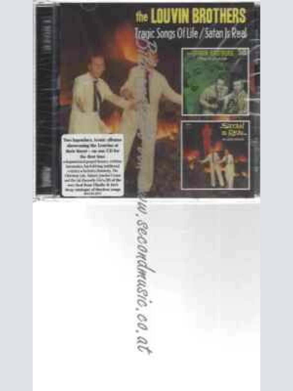 CD--atan Is Real (-Fo/ Louvin Brothers | --Tragic Songs Of Life