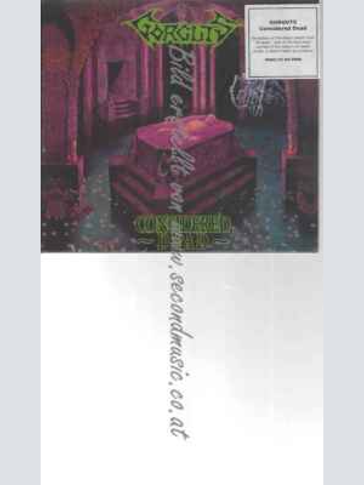 CD--Gorguts | --Considered Dead