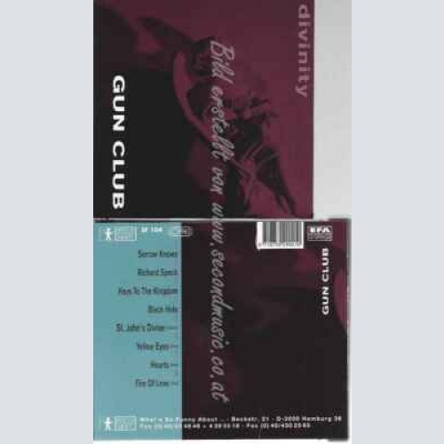 CD--The Gun Club--Divinity