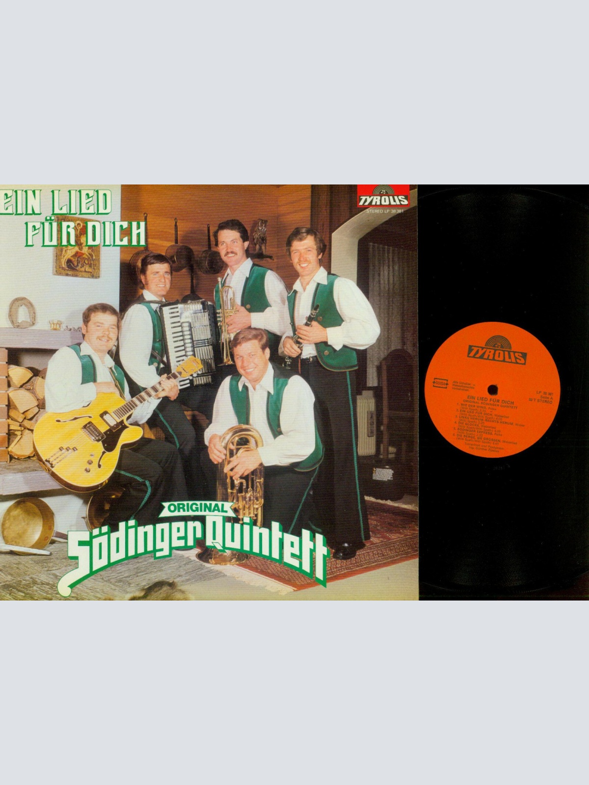 LP--Södinger Quintett – Ein Lied Für Dich  // NM