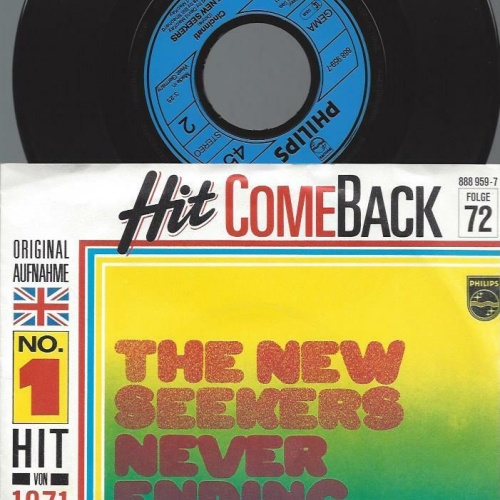 7"   The New Seekers  Never Ending Song Of Love