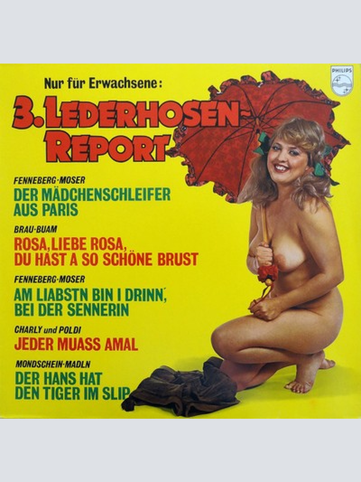 LP, Comp Various - 3. Lederhosen-Report