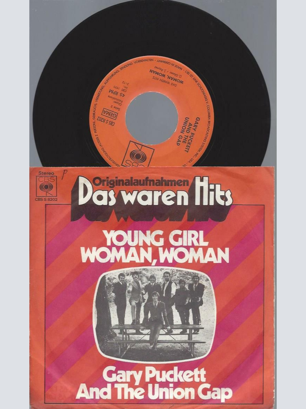 7" Gary Puckett And The Union Gap  Young Girl