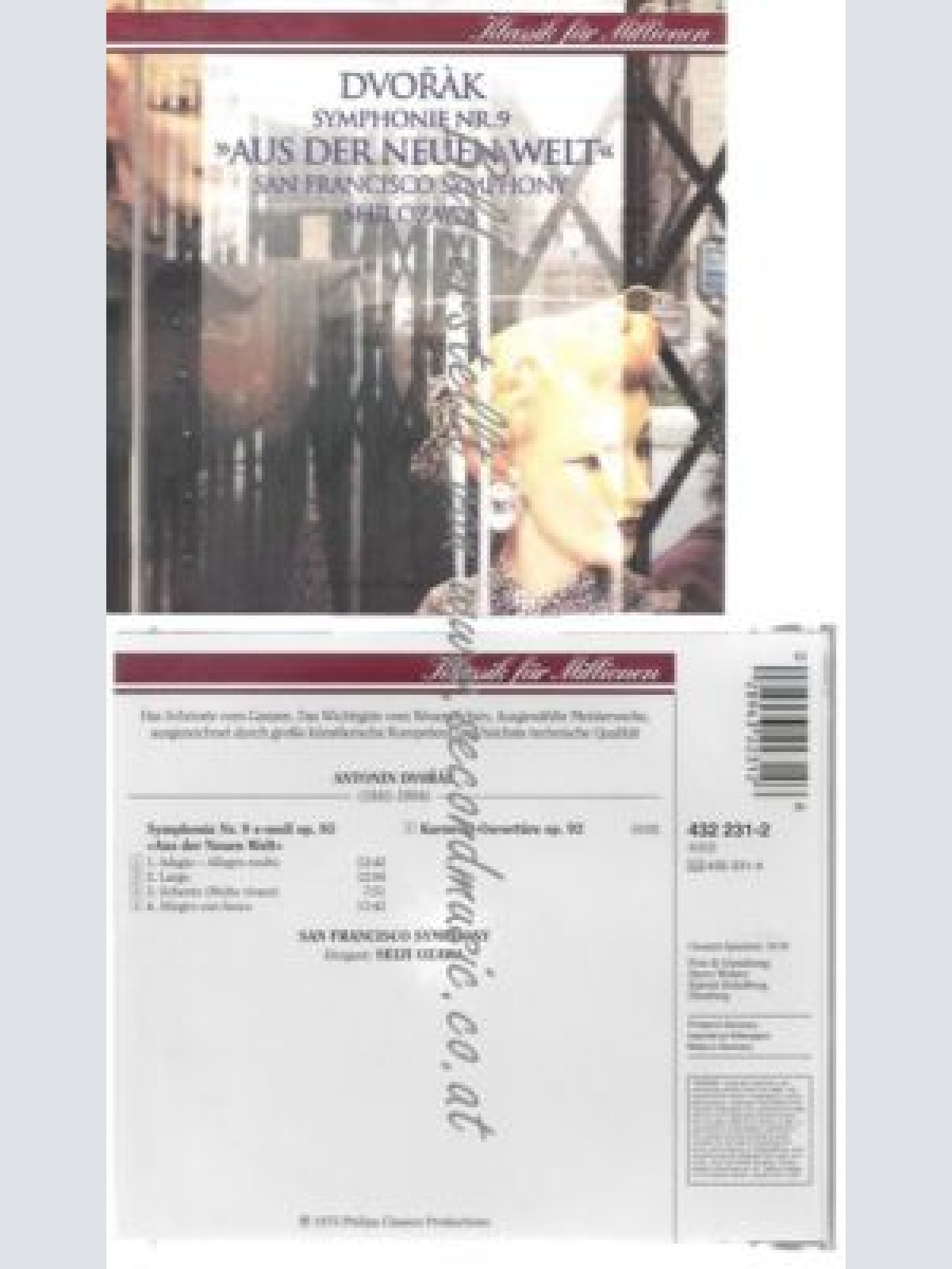 CD--ARNEVAL-OUVERTÜRE    / OZAWA UND SFSO--    SINFONIE