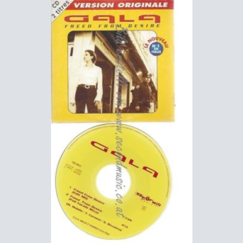 CD--GALA--    FREED FROM DESIRE - VERSIONS, -