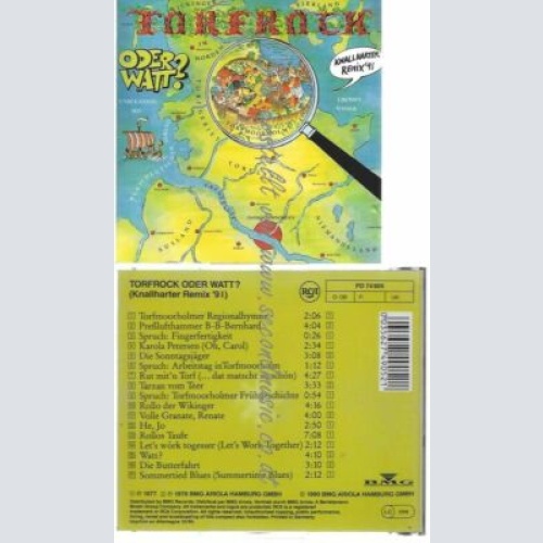 CD--TORFROCK--    ODER WATT -KNALLHARTER REMIX '-