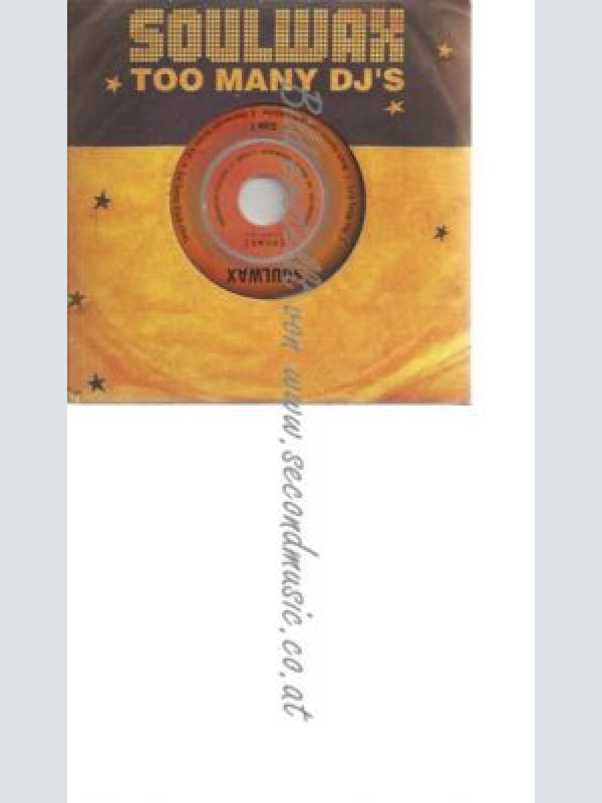 CD--SOULWAX--    TOO MANY DJ'S |