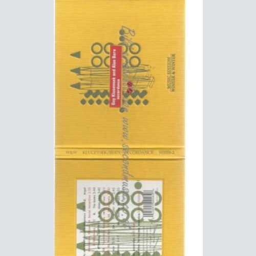CD--GUY KLUCEVSEK & ALAN BERN--    ACCORDANCE