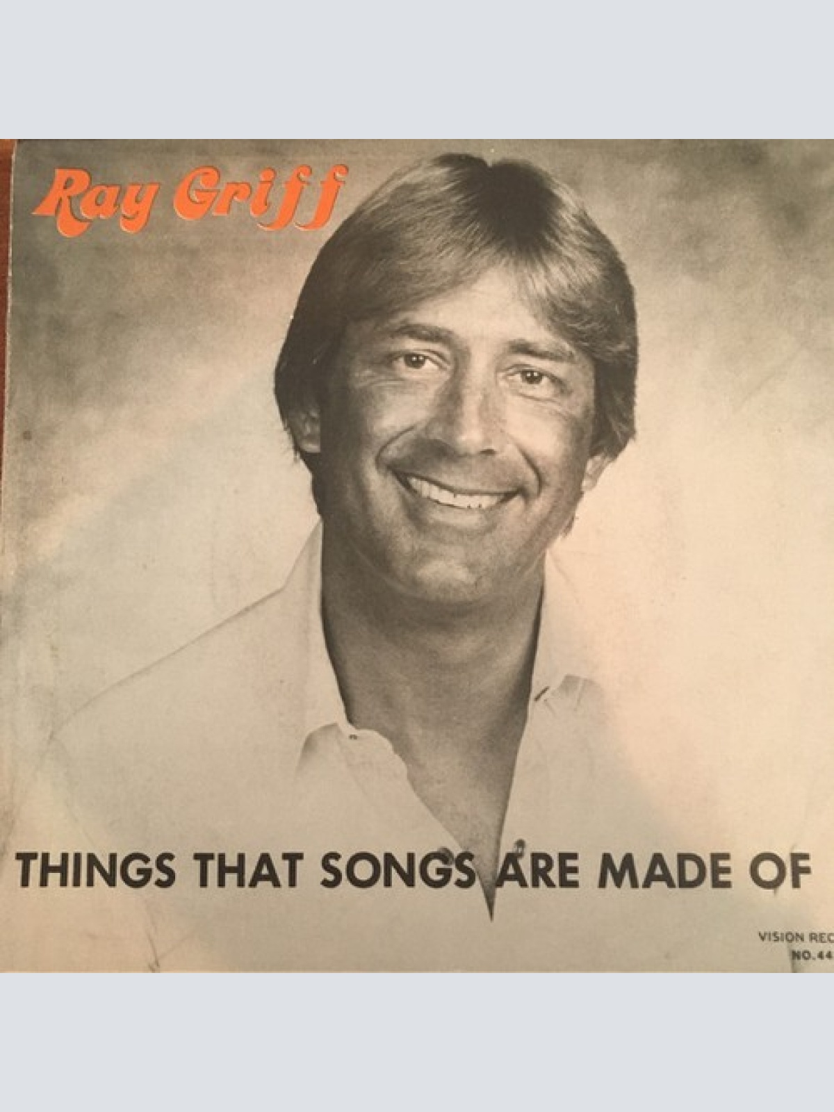 7", Promo Ray Griff - Things That Songs Are Made Of