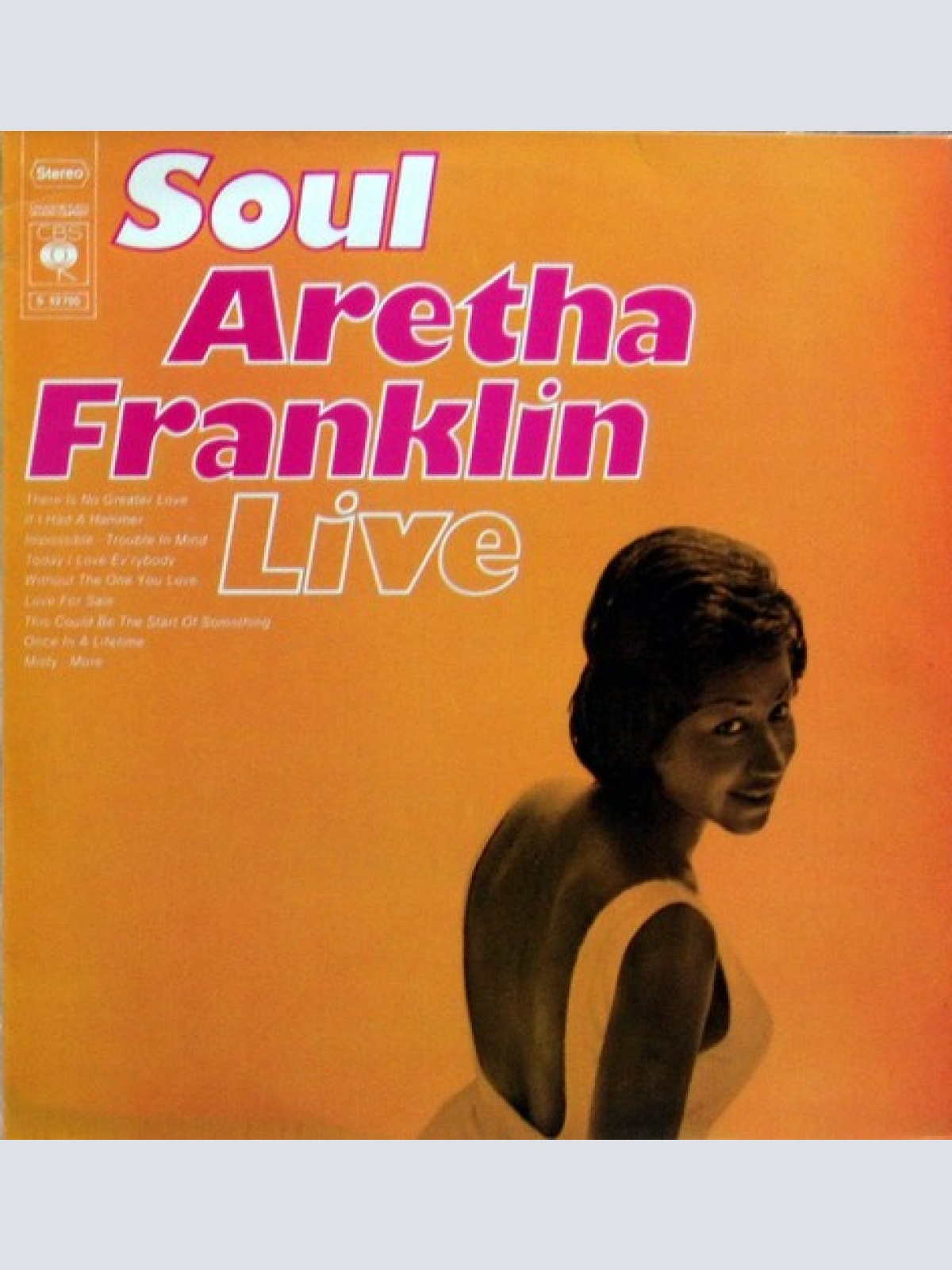 LP, Album, RE Aretha Franklin - Soul - Aretha Franklin - Live