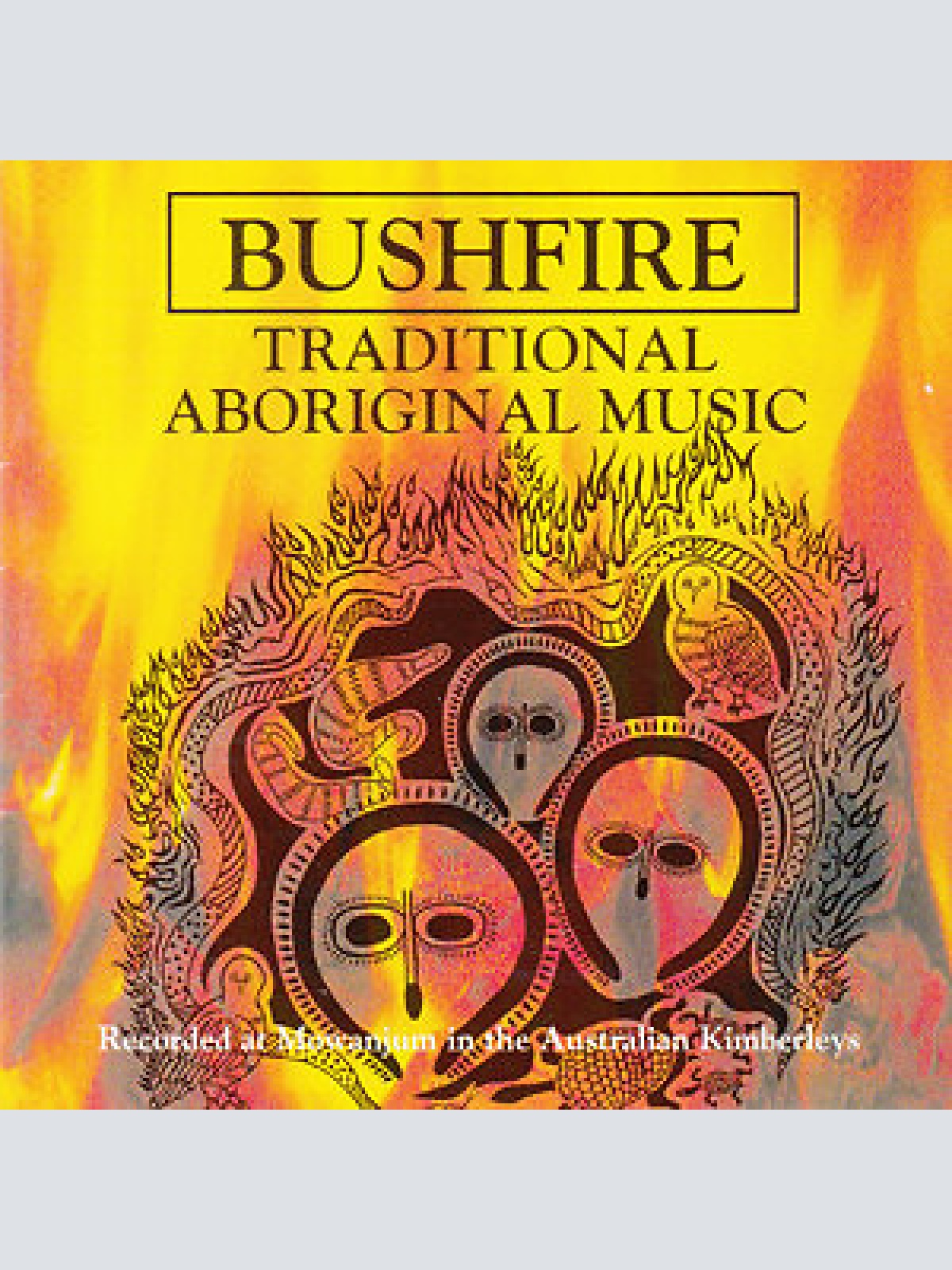CD, Comp Australian Aborigines - Bushfire - Traditional Aboriginal Music