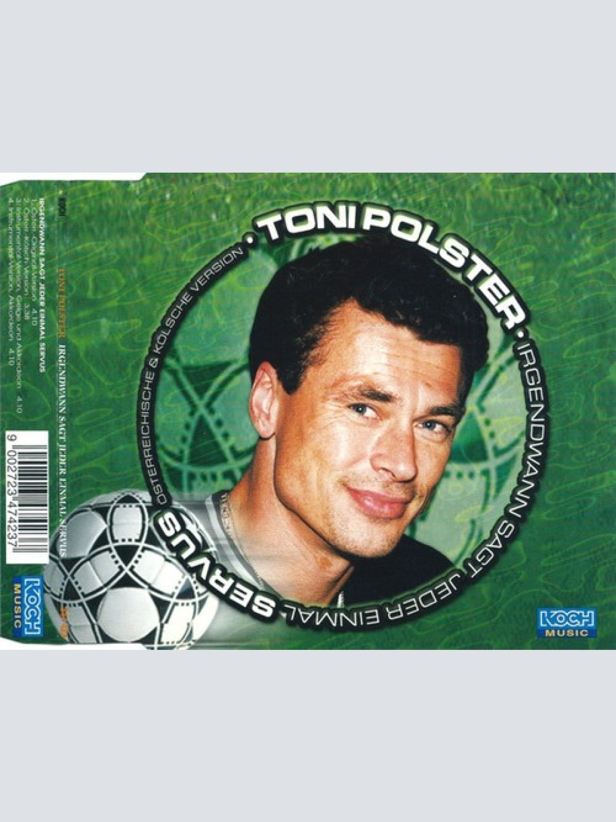 CD, Single Toni Polster - Irgendwann Sagt Jeder Einmal Servus