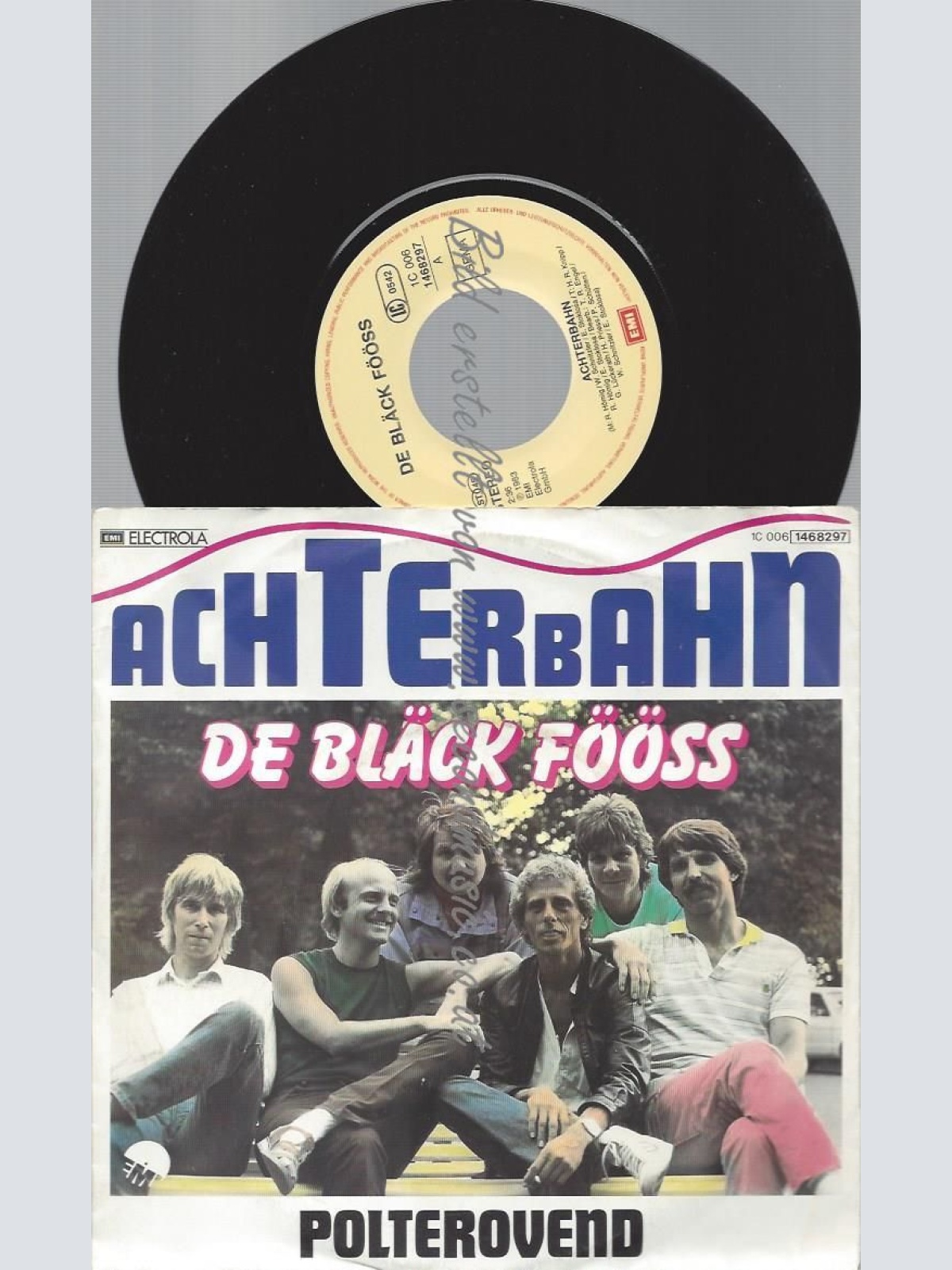 7"  DE BLÄCK FÖÖSS -- ACHTERBAHN