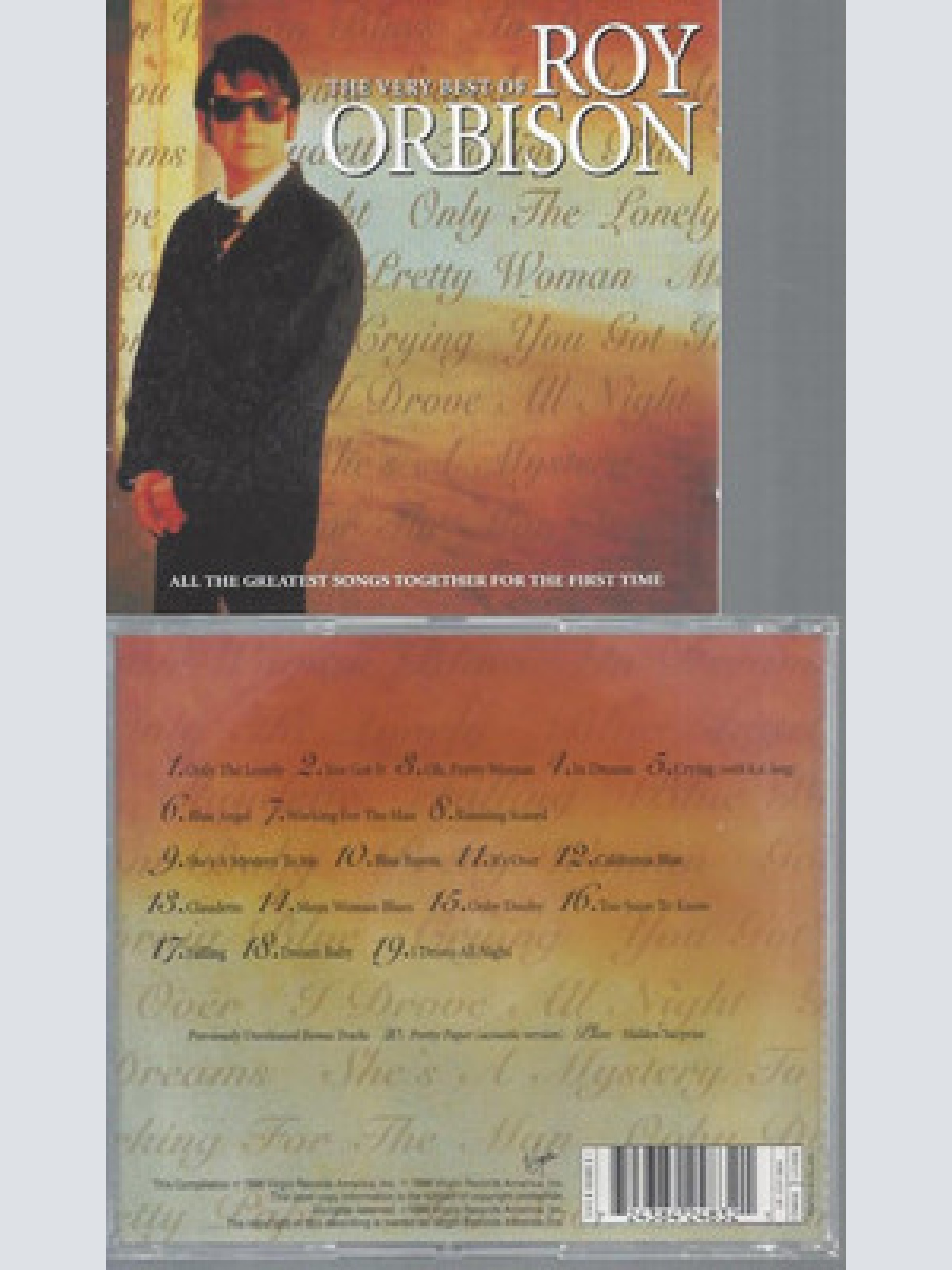 CD---ROY ORBISON THE VERY BEST OF