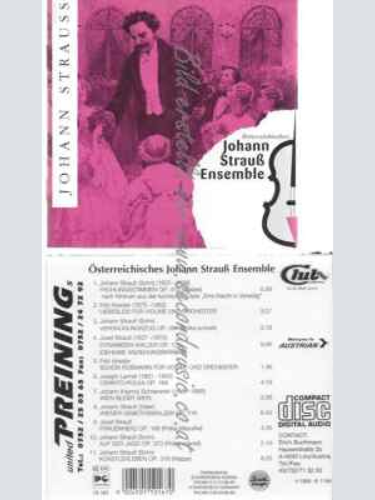 CD--JOHANN STRAUß ENSEMBLE ÖSTERREICH UND VARIOUS--