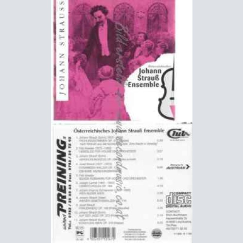 CD--JOHANN STRAUß ENSEMBLE ÖSTERREICH UND VARIOUS--