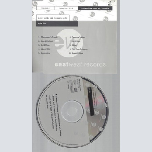 CD-DANNY WILDE AND THE REMBRANDTS SPIN THIS //PROMO