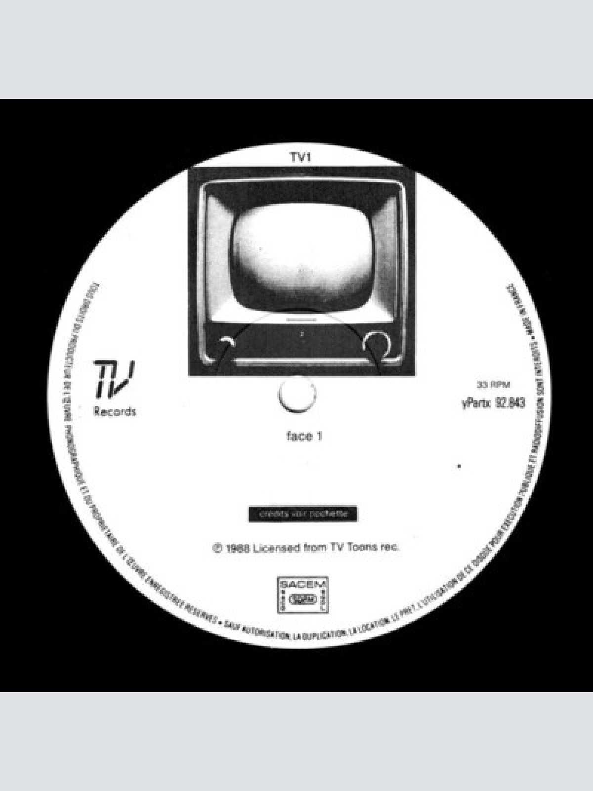 (LP, Comp Various - Le Disque Des Séries Américaines Vol. 1 - Tubes Cathodique