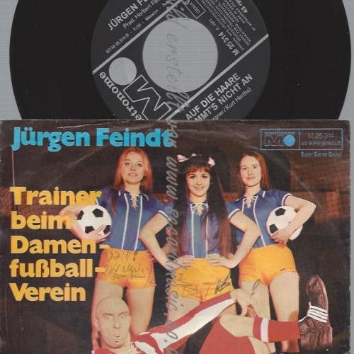 7" JÜRGEN FEINDT TRAINER BEIM DAMENFUSSBALLVEREIN