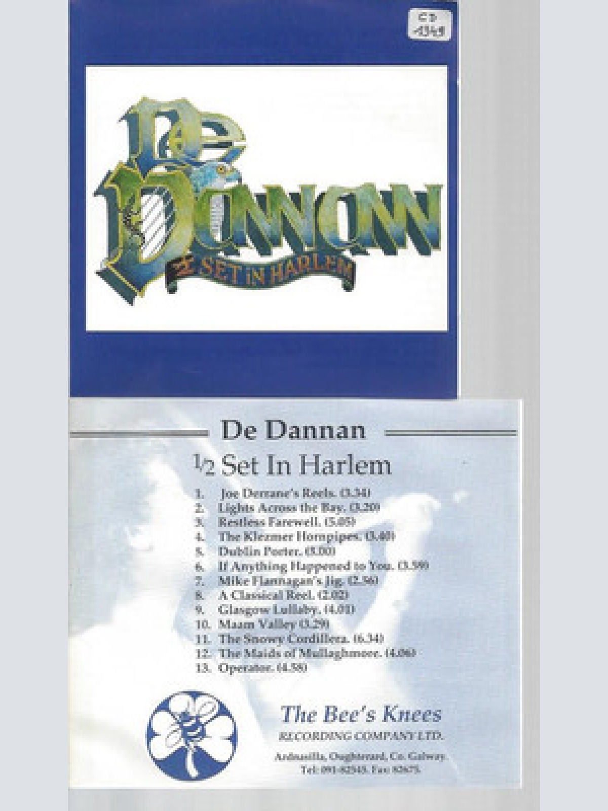 CD-DE DANNAN 1/2 SET IN HARLEM